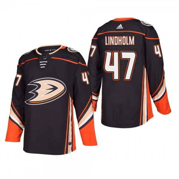 Hampus Lindholm Anaheim Ducks Home Player Authentic Jersey Black