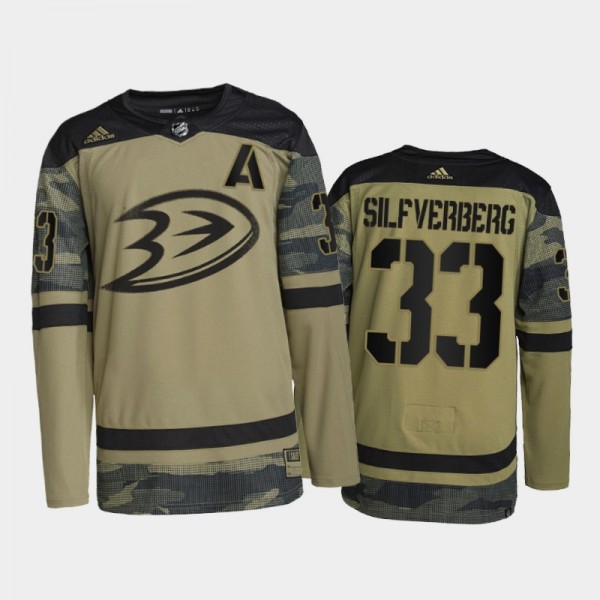 Ducks Military Appreciation Jakob Silfverberg Jers...