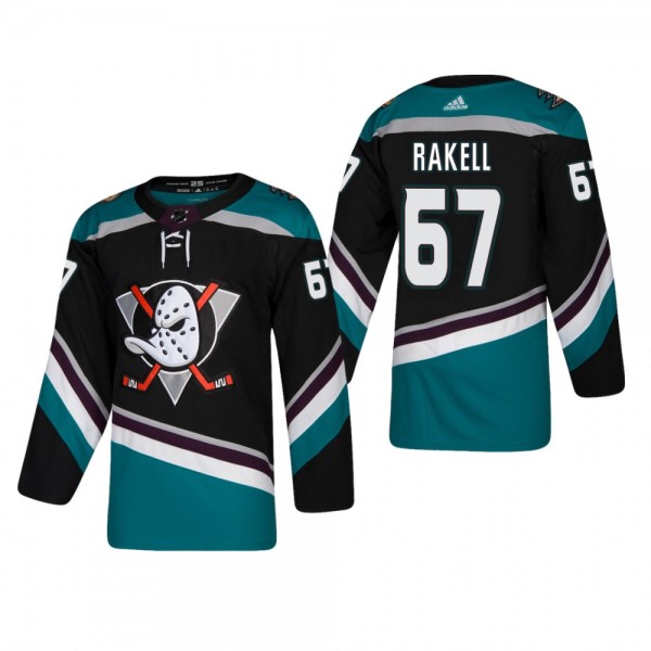 Rickard Rakell Anaheim Ducks 2018-19 Alternate 25t...