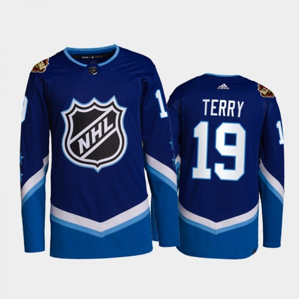 Troy Terry Ducks 2022 NHL All-Star Blue Jersey Wes...