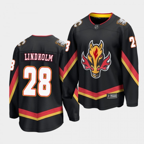 Elias Lindholm Calgary Flames Special Edition Blac...