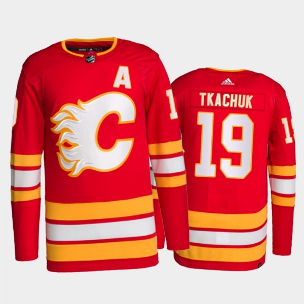 Calgary Flames Primegreen Authentic Matthew Tkachu...