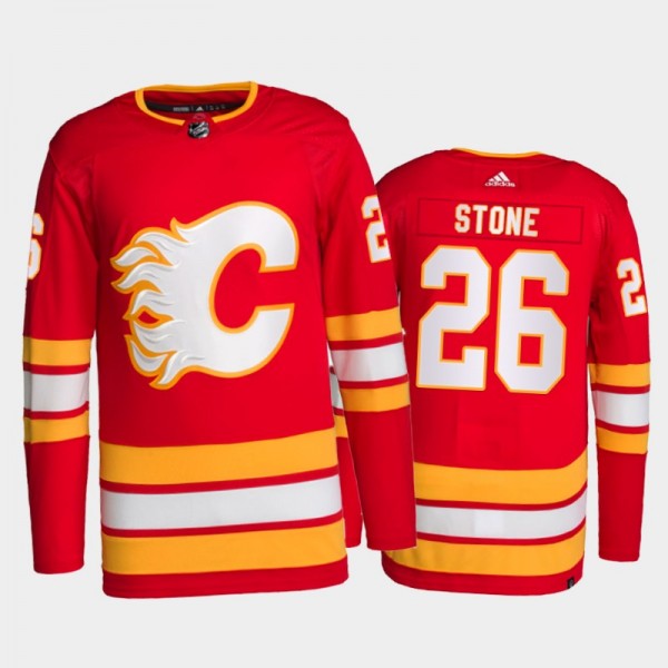 Calgary Flames Primegreen Authentic Michael Stone Home Jersey 2021-22