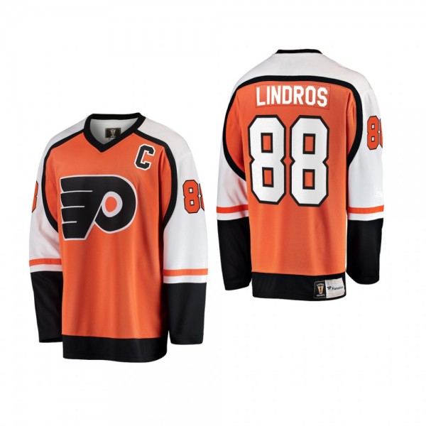 Eric Lindros Philadelphia Flyers Heritage Breakawa...