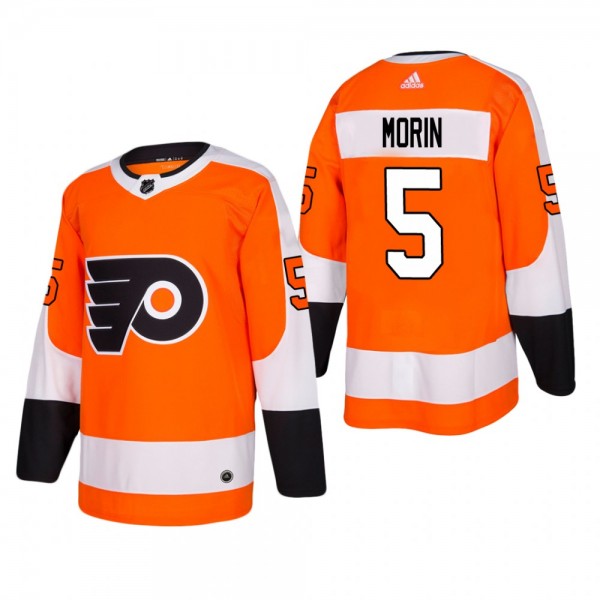 Samuel Morin Philadelphia Flyers Home Player Authentic Jersey Orange