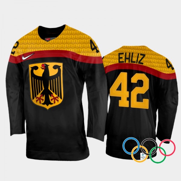 Germany Hockey 2022 Winter Olympics Yasin Ehliz Bl...