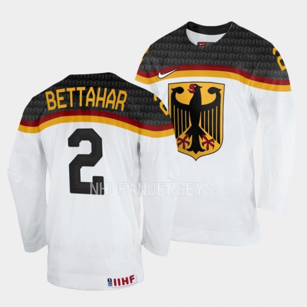 Germany #2 Rayan Bettahar 2023 IIHF World Junior C...