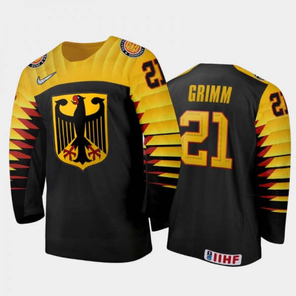 Yuma Grimm 2021 IIHF U18 World Championship German...