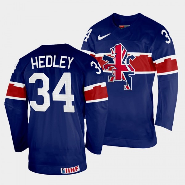 Jordan Hedley 2022 IIHF World Championship Great B...