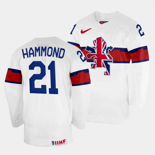 Mike Hammond Great Britain 2024 Ice Hockey World C...