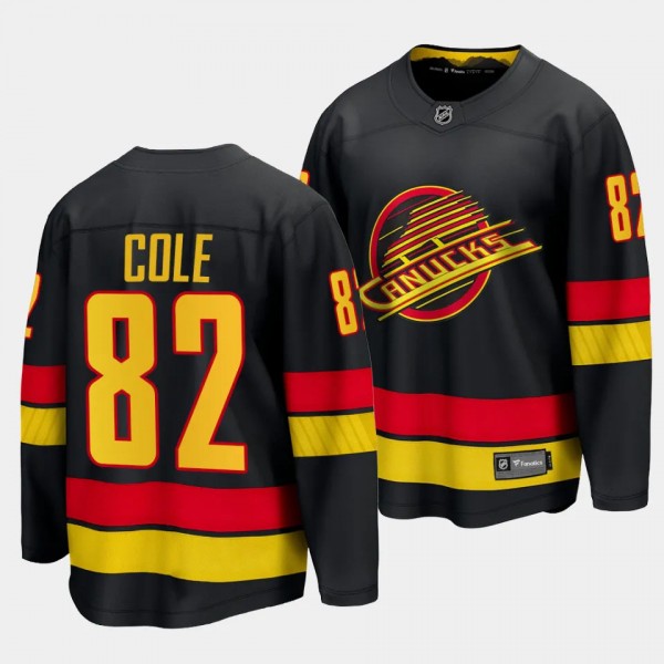 Ian Cole Vancouver Canucks Alternate Black #82 Bre...