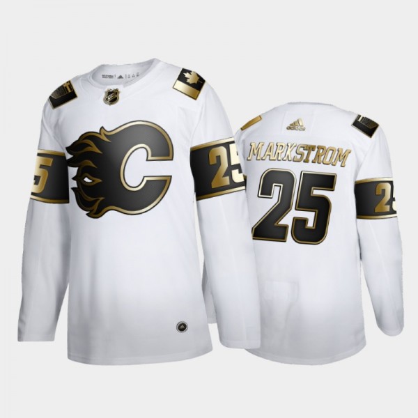 Jacob Markstrom White Golden Edition Calgary Flame...