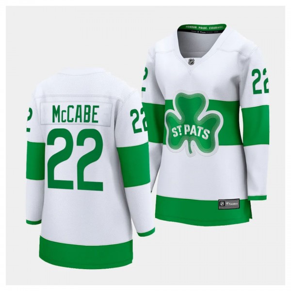 Toronto Maple Leafs Jake McCabe 2024 St. Patricks ...