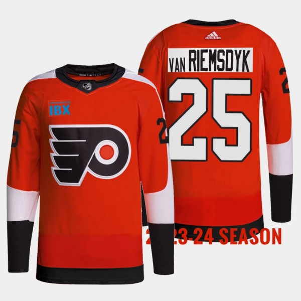 Philadelphia Flyers 2023-24 Home James van Riemsdy...