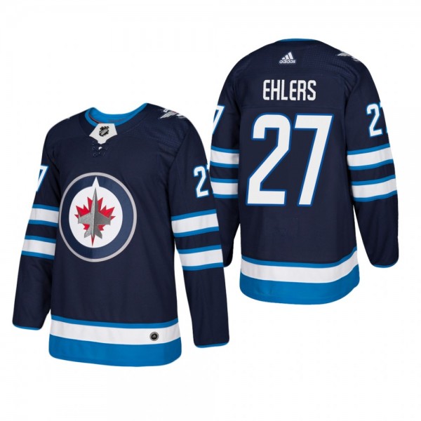 Nikolaj Ehlers Winnipeg Jets Home Player Authentic...