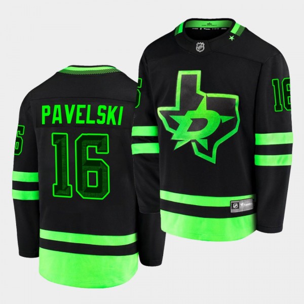 Joe Pavelski Dallas Stars 2020-21 Third Black Blac...