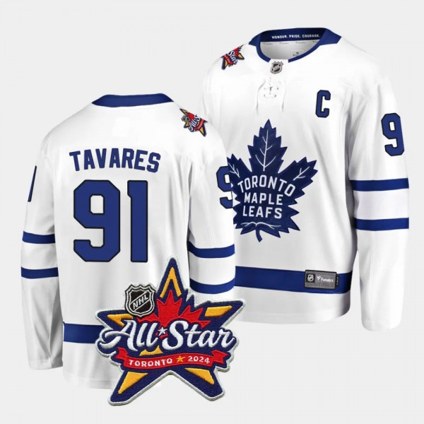 Toronto Maple Leafs John Tavares 2024 NHL All-Star...