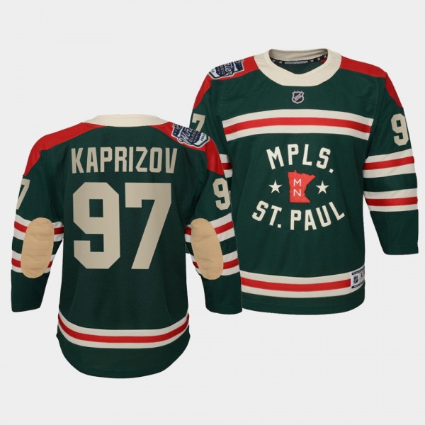 Kirill Kaprizov Youth Jersey Wild 2022 Winter Clas...