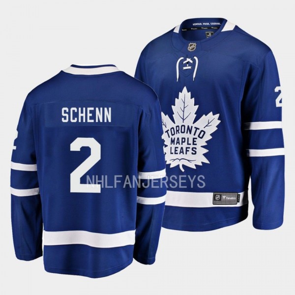 Toronto Maple Leafs Luke Schenn Home Blue Breakawa...