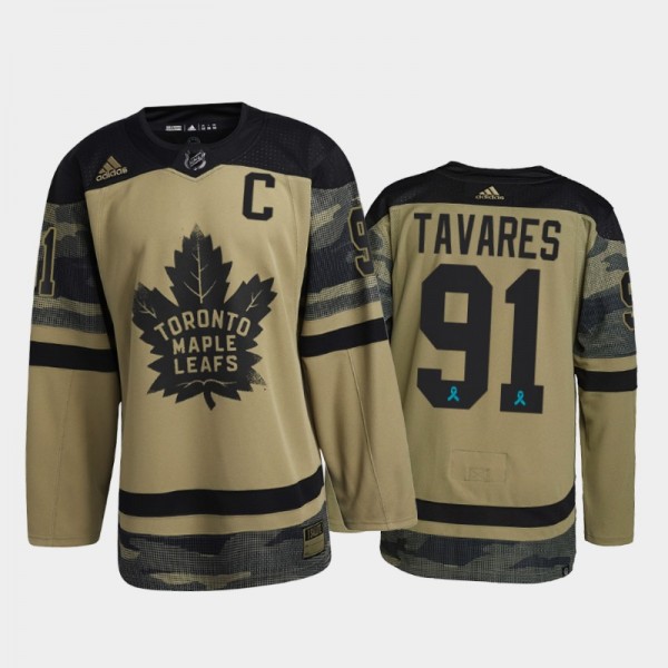 Maple Leafs Canadian Armed Force John Tavares Jers...