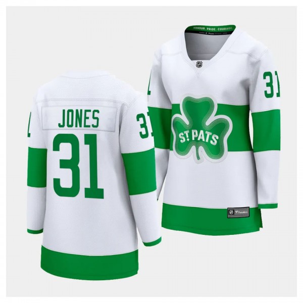 Toronto Maple Leafs Martin Jones 2024 St. Patricks...