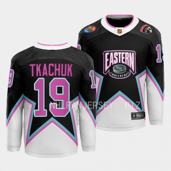 Florida Panthers Matthew Tkachuk 2023 NHL All-Star Black Eastern Conference Jersey Men's