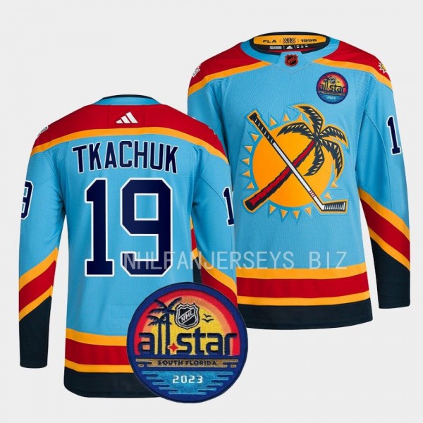 Florida Panthers 2023 All-Star Patch Matthew Tkach...