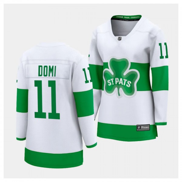 Toronto Maple Leafs Max Domi 2024 St. Patricks Alt...