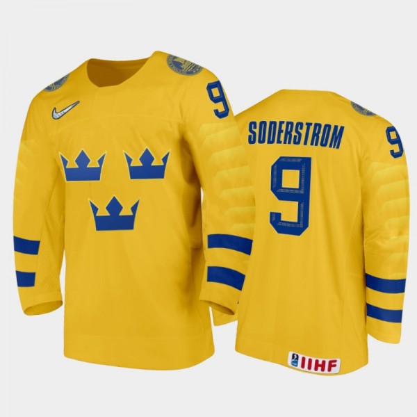 Men's Victor Soderstrom Sweden 2020 IIHF World Jun...