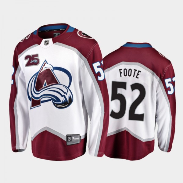 Adam Foote 25th Anniversary Colorado Avalanche Jer...