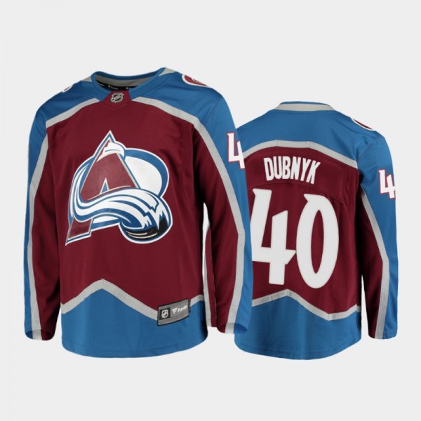 Devan Dubnyk Home Colorado Avalanche Jersey 2021 S...