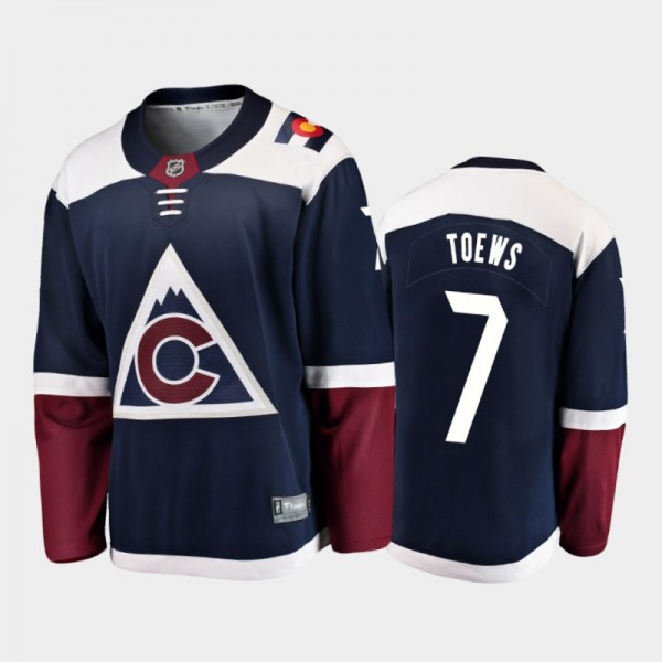 Devon Toews Alternate Colorado Avalanche Jersey 20...