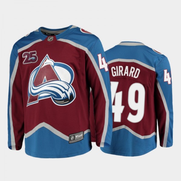 Samuel Girard 25th Anniversary Colorado Avalanche ...