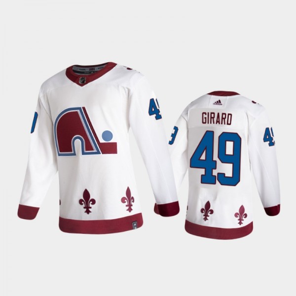 Samuel Girard Reverse Retro Colorado Avalanche 202...