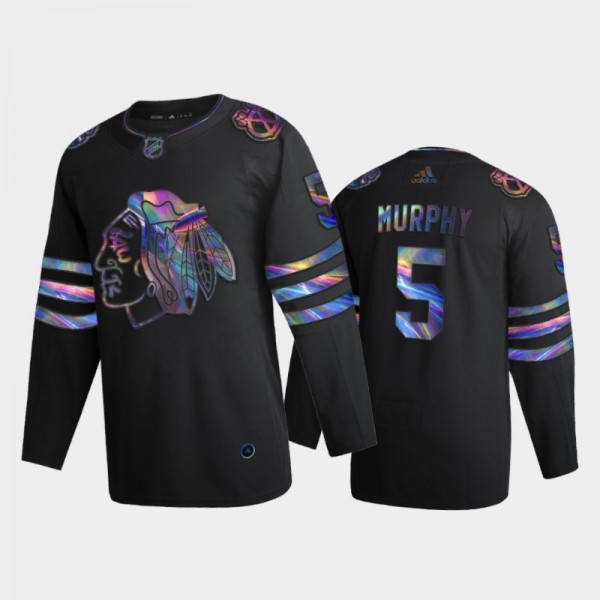 Connor Murphy Iridescent Holographic Chicago Black...