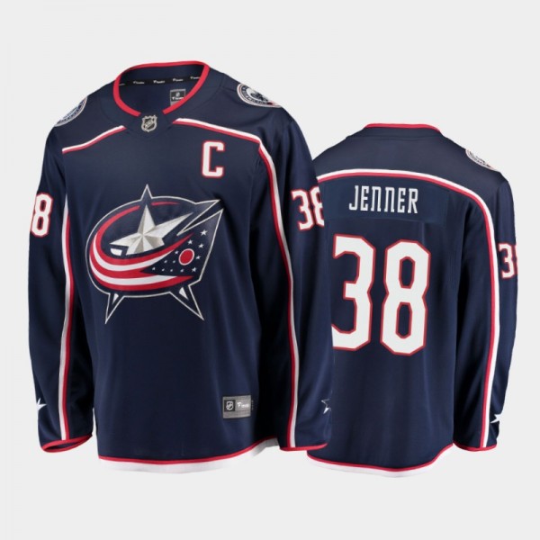 Boone Jenner Home Columbus Blue Jackets Jersey 202...