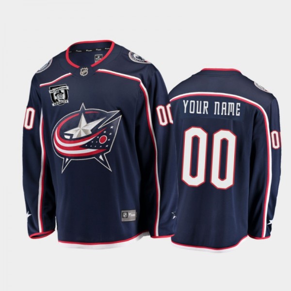 Honor Willie O'Ree Columbus Blue Jackets Celebrate Equality Jersey Navy MLK Jr. Day