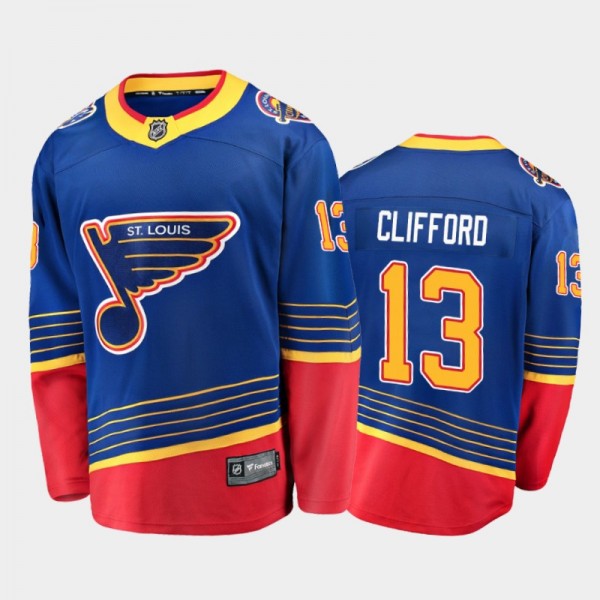Kyle Clifford Retro St. Louis Blues Jersey 2021 Se...