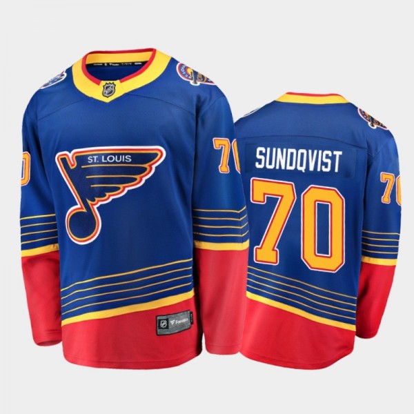 Oskar Sundqvist Retro St. Louis Blues Jersey 2020 ...
