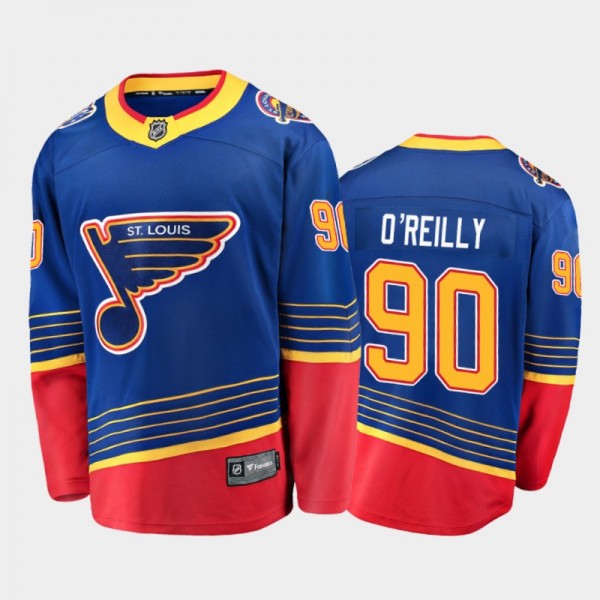 Ryan O'Reilly Retro St. Louis Blues Jersey 2020 Se...