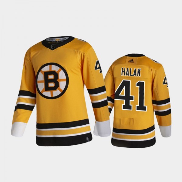 Jaroslav Halak Reverse Retro Boston Bruins 2020-21...