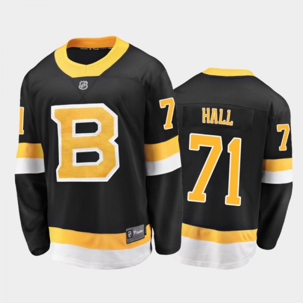 Taylor Hall Alternate Boston Bruins Jersey 2021 Se...