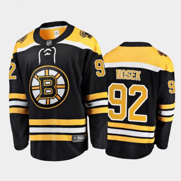 Tomas Nosek Boston Bruins Home Jersey Player Black