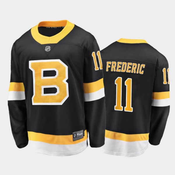 Trent Frederic Alternate Boston Bruins Jersey 2021...