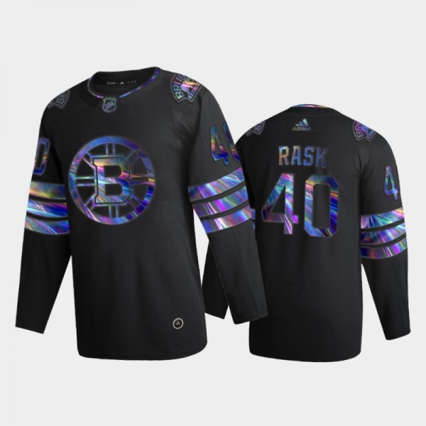 Tuukka Rask Iridescent Holographic Boston Bruins J...