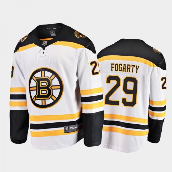 Tyler Lewington Away Boston Bruins Jersey Player W...