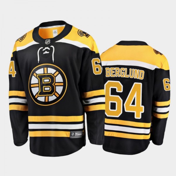 Victor Berglund Home Boston Bruins Jersey Breakawa...