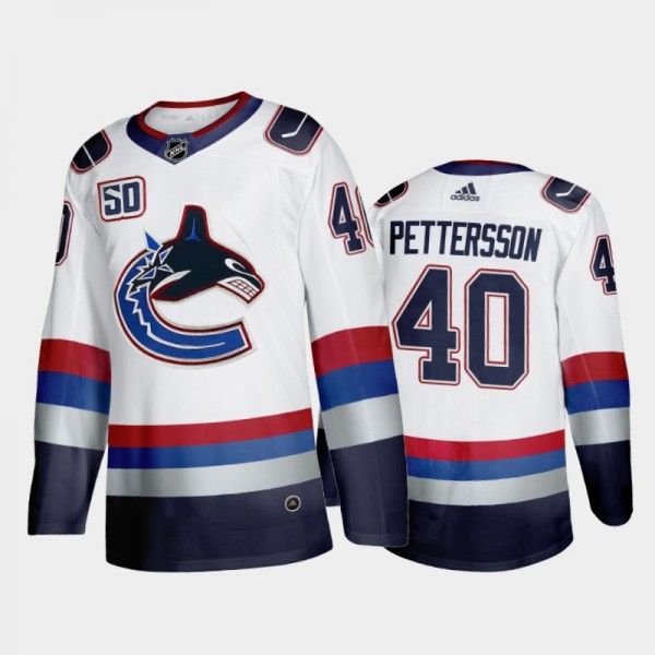 Canucks Elias Pettersson Throwback 2000's Night Je...