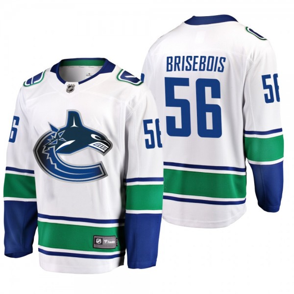 Guillaume Brisebois Away Breakaway Player White Va...