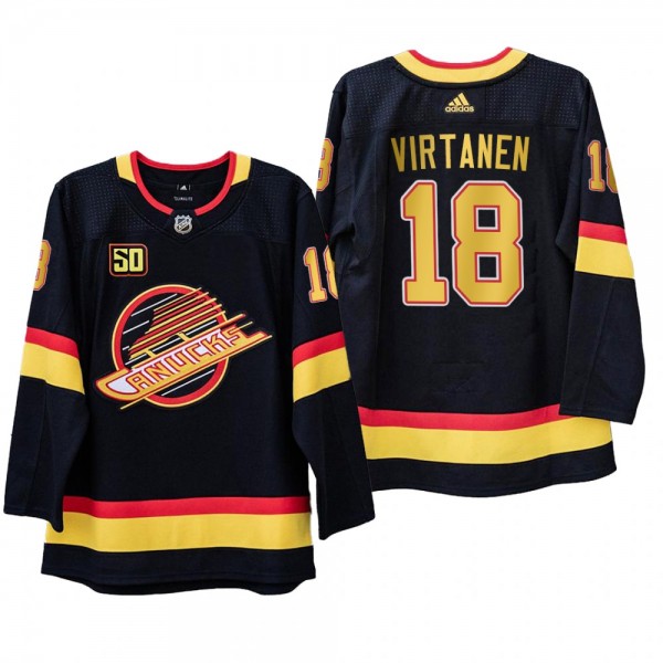 Jake Virtanen 50th Anniversary Black Vancouver Can...